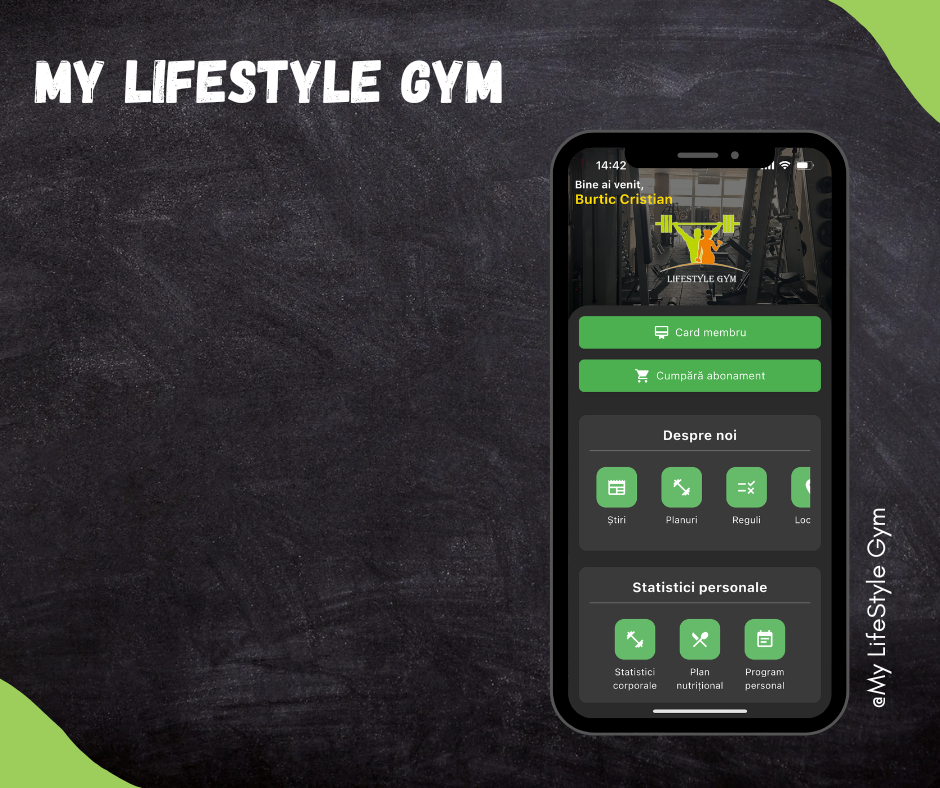 My Lifestyle Gym Banner